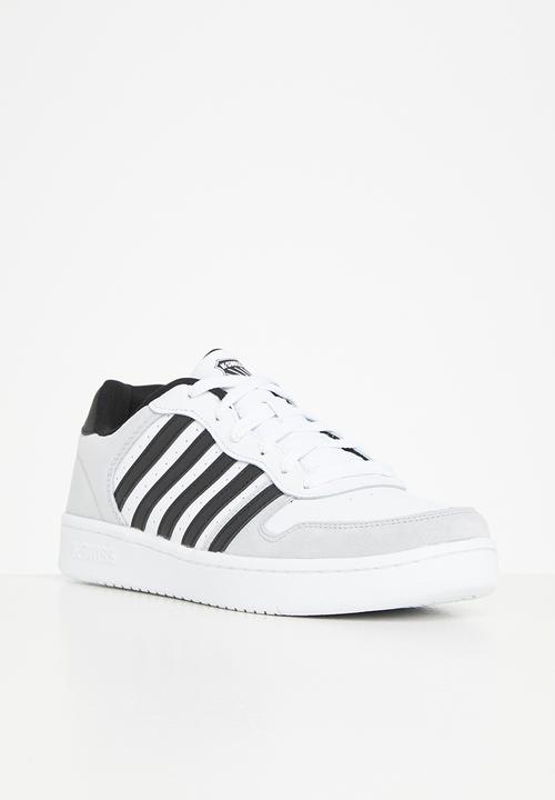 K-Swiss - Rae sneaker - white, gray & black