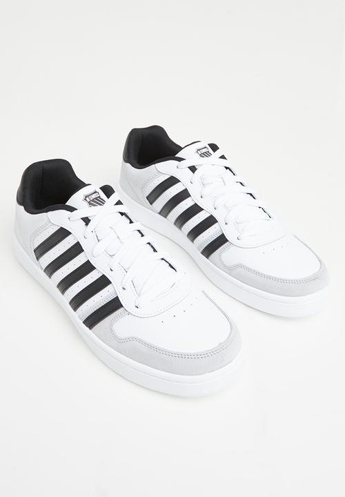 K-Swiss - Rae sneaker - white, gray & black