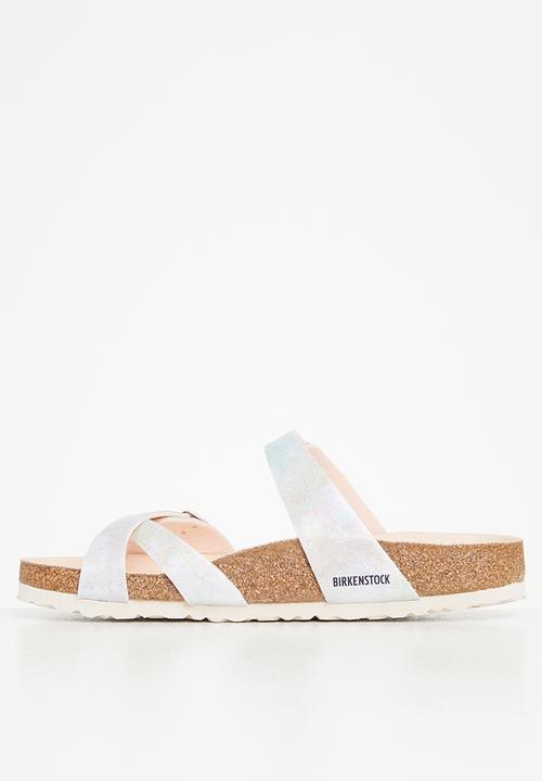 Birkenstock - Franca microfiber veg regular - iridescent light rose