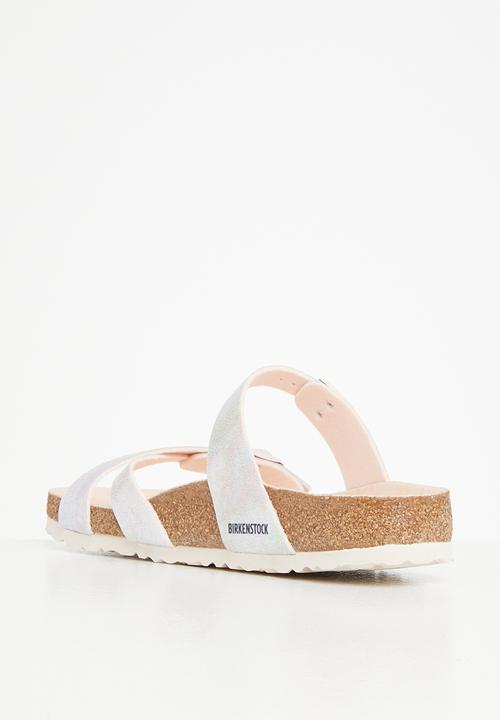 Birkenstock - Franca microfiber veg regular - iridescent light rose