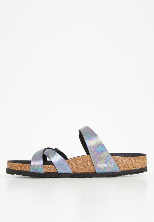 Birkenstock - Franca microfiber veg regular - iridescent black