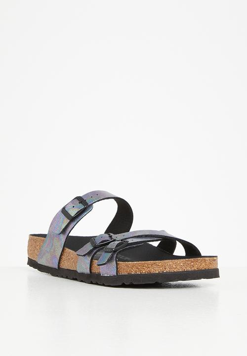 Birkenstock - Franca microfiber veg regular - iridescent black