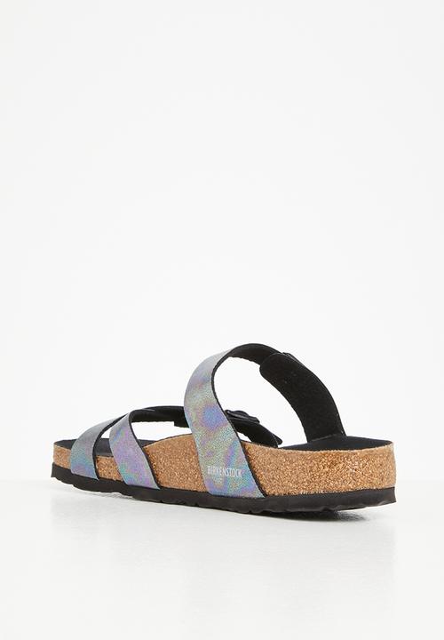 Birkenstock - Franca microfiber veg regular - iridescent black