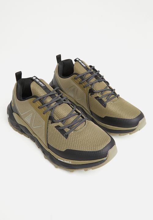Hi-Tec - Geo-trail pro - gothic olive & black