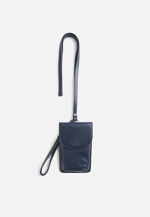 Hilton Weiner - Hilton weiner cross body cellphone bag - navy blazer