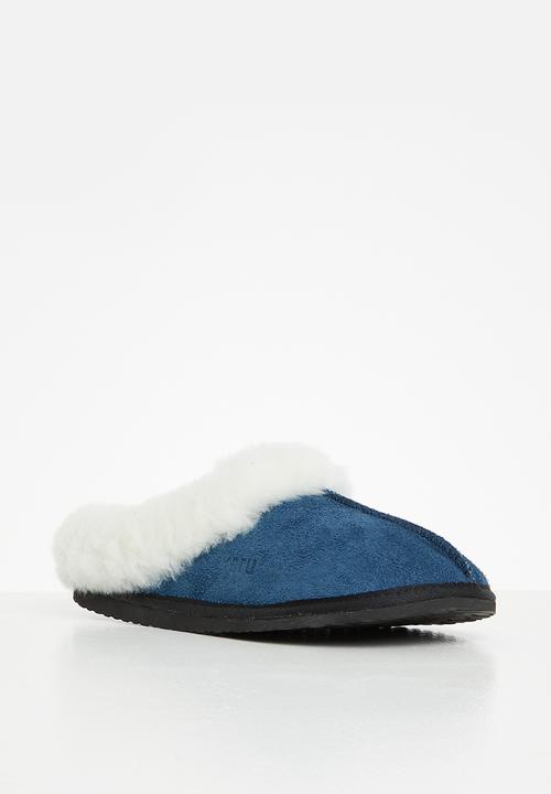 Karu - Sleek suede slipper - gunston ocean
