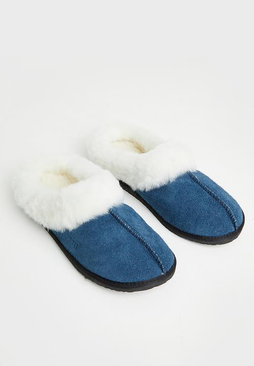 Karu - Sleek suede slipper - gunston ocean