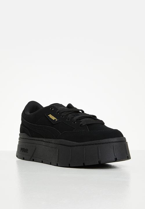 PUMA - Mayze stack suede  - puma black