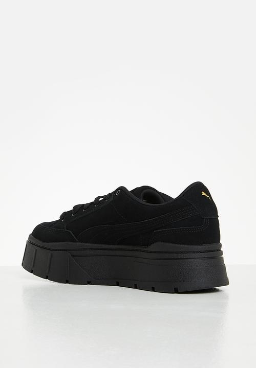 PUMA - Mayze stack suede  - puma black