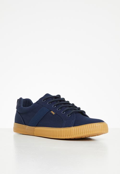 JEEP - Peg canvas sneaker ii - navy