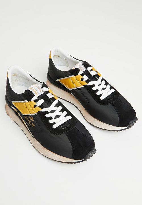 Replay - Casey nylon - 009 black yellow