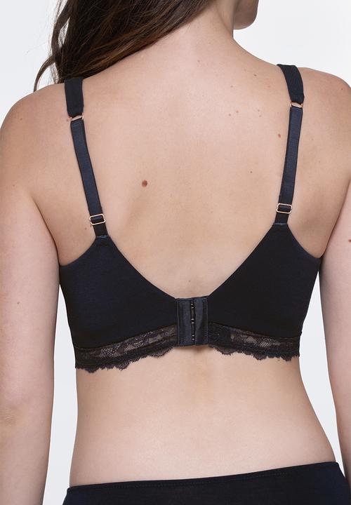 DORINA - Noemie non_padded bralette - ink