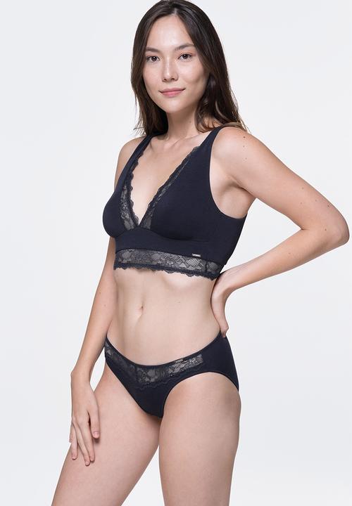 DORINA - Noemie non_padded bralette - ink