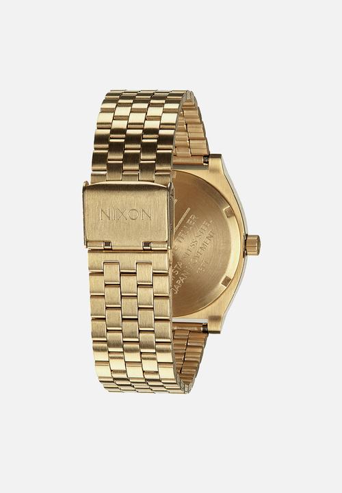 Nixon - Time teller - all light gold / cobalt