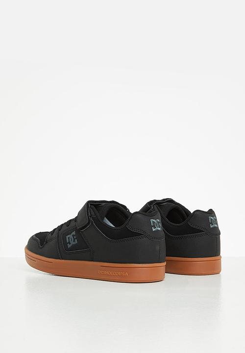 DC - Sneaker skate manteca 4 v - black & tan