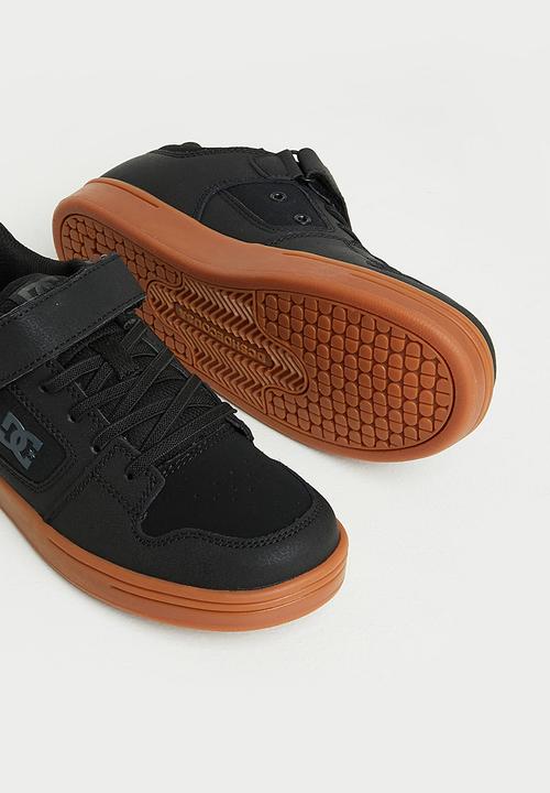 DC - Sneaker skate manteca 4 v - black & tan