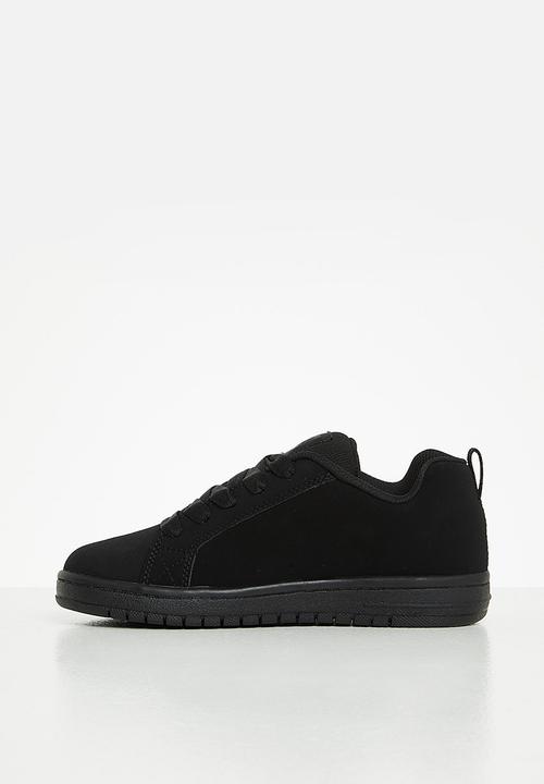 DC - Sneaker skate court graffik - black