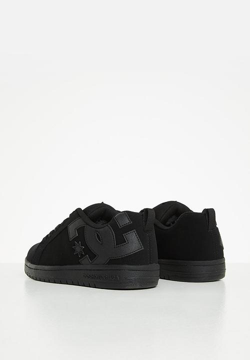 DC - Sneaker skate court graffik - black