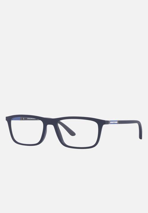 Emporio Armani - 0ea4160 57591w 55mm- matte blue clear