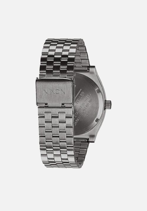Nixon - Time teller - gunmetal & black 