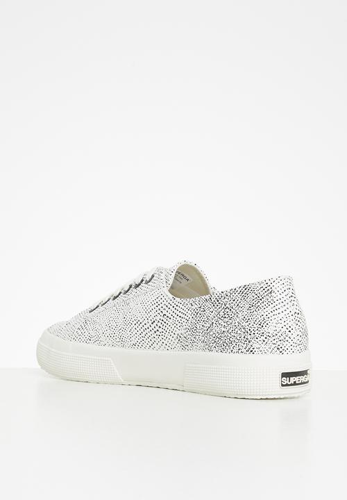 SUPERGA - Superga - a03 white avorio/black snake