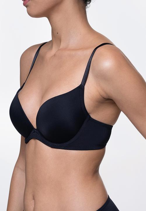 DORINA - Rue 2pack push up plunge - pink & black