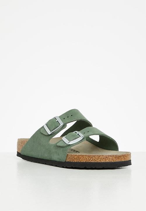 Birkenstock - Arizona shimmer shimmer leather regular - thyme