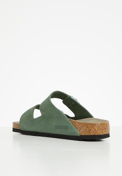 Birkenstock - Arizona shimmer shimmer leather regular - thyme