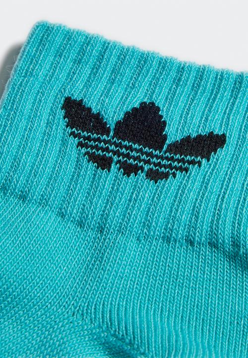 adidas Originals - Kids ankle sock - bliss lilac, semi mint rush & black