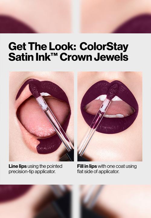 Revlon - ColorStay Satin Ink™ Crown Jewels Liquid Lipstick  - Reigning Red