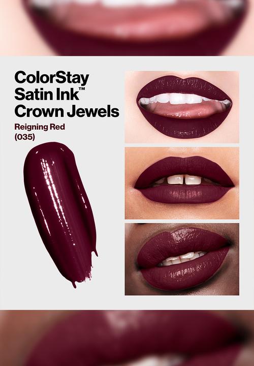 Revlon - ColorStay Satin Ink™ Crown Jewels Liquid Lipstick  - Reigning Red