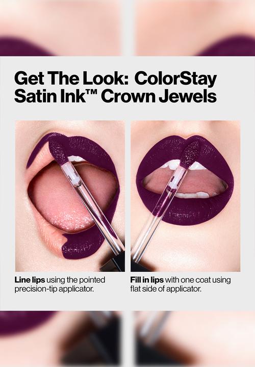Revlon - ColorStay Satin Ink™ Crown Jewels Liquid Lipstick - Royal Amethyst