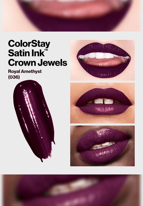 Revlon - ColorStay Satin Ink™ Crown Jewels Liquid Lipstick - Royal Amethyst