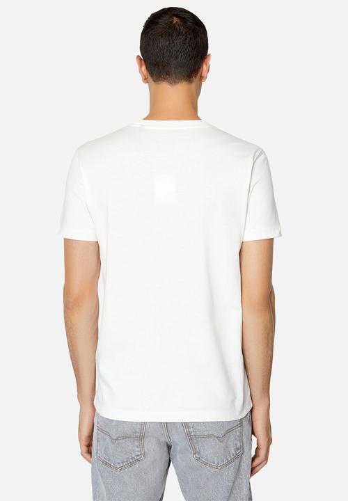 Diesel  - T-diegor-e12 short sleeve tee - ecru