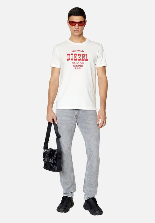 Diesel  - T-diegor-e12 short sleeve tee - ecru