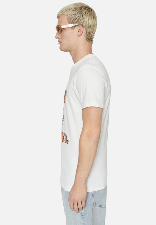 Diesel  - T-diegor-e11 short sleeve tee - ecru
