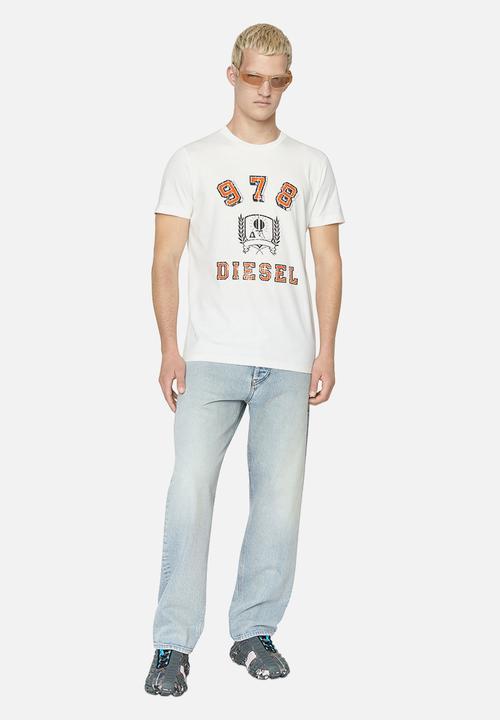 Diesel  - T-diegor-e11 short sleeve tee - ecru
