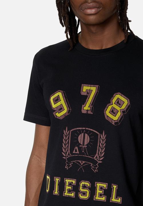 Diesel  - T-diegor-e11 short sleeve tee - black
