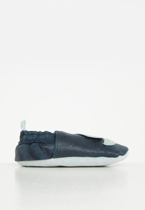 Pitta-Patta Shoes - Sail boat boys shoes - navy