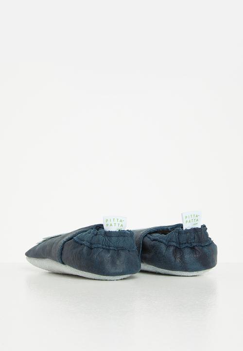 Pitta-Patta Shoes - Sail boat boys shoes - navy