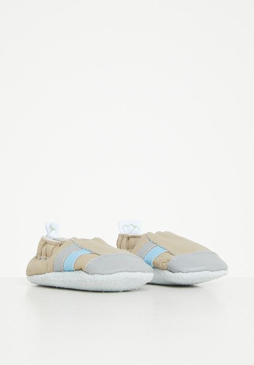Pitta-Patta Shoes - Sporty boys shoes - stone