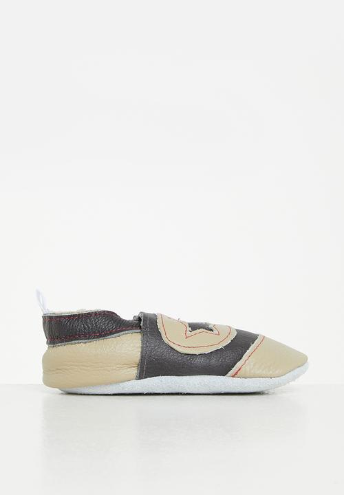 Pitta-Patta Shoes - Junior boys shoes - stone