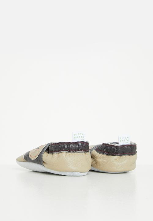 Pitta-Patta Shoes - Junior boys shoes - stone