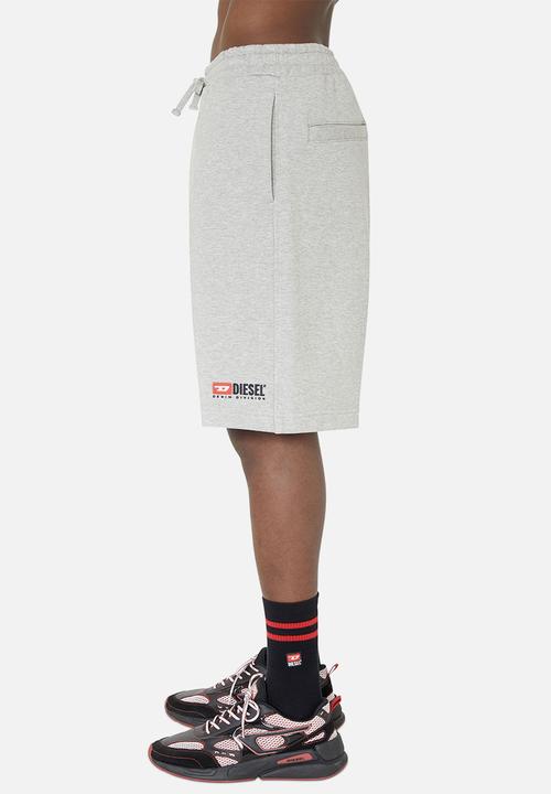 Diesel  - P-crown-div shorts - grey melange