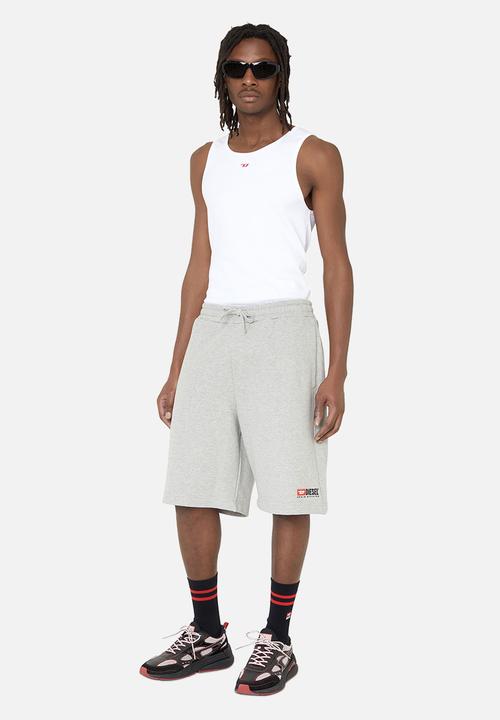 Diesel  - P-crown-div shorts - grey melange