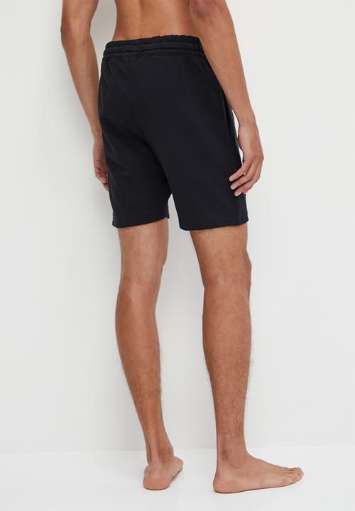 STYLE REPUBLIC - Fleece lounge short - black
