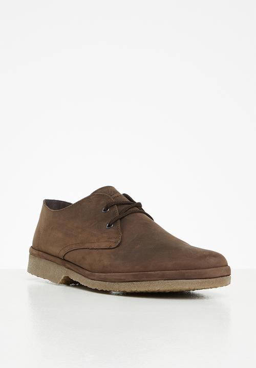 Grasshoppers - Seth leather formal derby - mocca