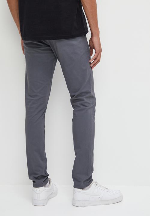 STYLE REPUBLIC - Marshall skinny chino - grey