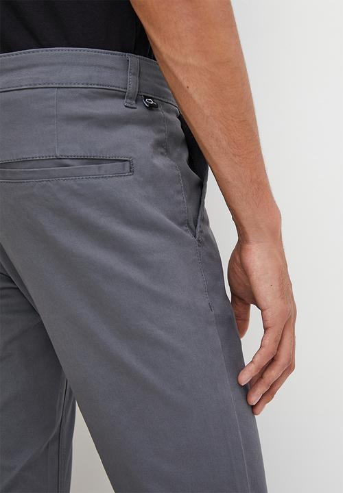 STYLE REPUBLIC - Marshall skinny chino - grey