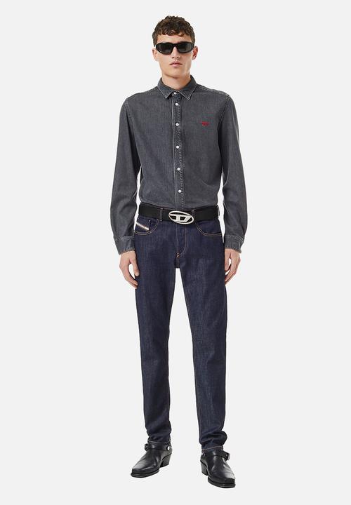 Diesel  - 2019 d-strukt skinny jeans - dark-wash blue